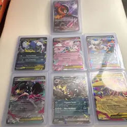 Pokemon TCG Charcadet Mega Absol Diancie Abomasnow Mawile EX Holo Lot 7 Cards - Image 1