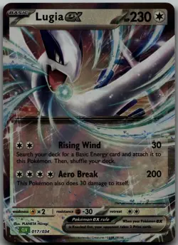 Lugia ex foil Classic Collection Trading Card Game Classic 017/034 NM - Image 1