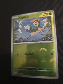 Pokemon TCG Deerling Card Pokeball Reverse Holo 6/86 NM English - Image 1
