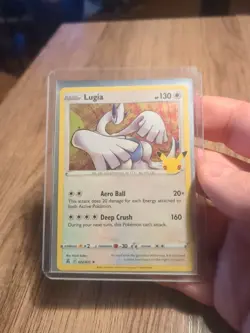 Pokemon Card Lugia 022/025 Holo Rare Celebrations 25th Anniversary MP - Image 3