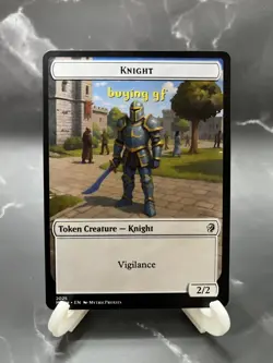 Knight Token, Runescape Inspired High Quality Altered Art Custom Card - Image 2