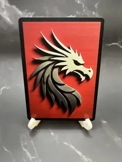 Knight Token, Runescape Inspired High Quality Altered Art Custom Card - Image 4