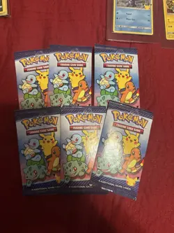 Lot of Pokemon Cards and 6x 25th Anniversary McDonalds Packs Sealed - Image 2