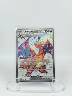 Pokemon Charizard ex SVP 056 Black Star Promo Holo Scarlet & Violet Card - NM - Image 1