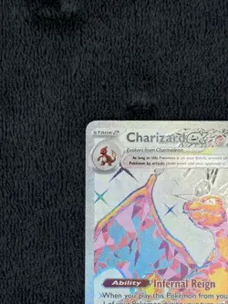 Pokemon Charizard ex SVP 056 Black Star Promo Holo Scarlet & Violet Card - NM - Image 5