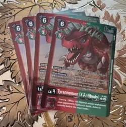 Digimon Card Game Playset Tyrannomon (X Antibody) P-160 Billion Bullet Limited - Image 1