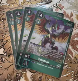 Digimon Card Game Playset Galemon P-166 LM-06 Billion Bullet Limited Promo - Image 1