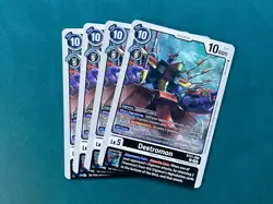 Destromon BT21-060 Playset World Convergence Digimon Card Game x4 - Image 1