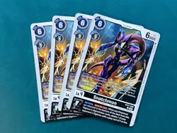 Snatchmon BT21-058 Playset World Convergence Digimon Card Game x4 - Image 1