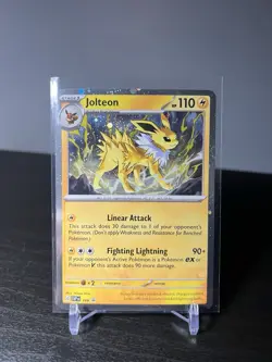 Prismatic Evolution Poster Collection Promo Cards - Jolteon | Flareon | Vaporeon - Image 2