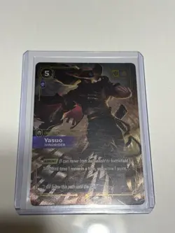 Yasuo Windrider (Alternate Art) 205a/298 ~ Foil ~ Riftbound: Origins OGN NM/LP+ - Image 1
