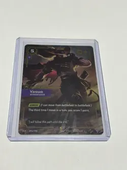Yasuo Windrider (Alternate Art) 205a/298 ~ Foil ~ Riftbound: Origins OGN NM/LP+ - Image 2
