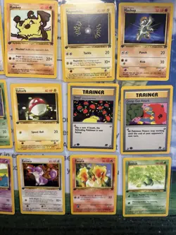 Pokemon 1st Edition Team Rocket 18 Card Common Lot NM/NM+ - Image 2