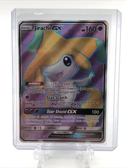 Pokemon Jirachi GX 79a/236 Full Art Unified Minds Promo Trading Card NM - Image 1