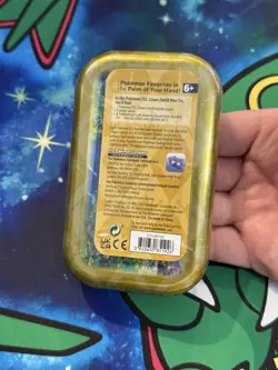 Pokemon Crown Zenith Mini Tin Hop Sealed 2 Packs 1 Sticker Sheet 1 Art Card - Image 2