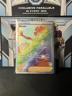 Pokemon TCG Phoebe Sword & Shield Battle Styles Holo Card 175/163 Secret Rare - Image 1