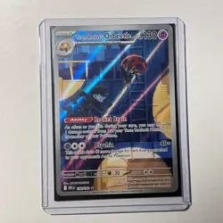 Team Rocket's Orbeetle Holo 198/182 SV7 Destined Rivals NM Full Art Pokemon Card - Image 1