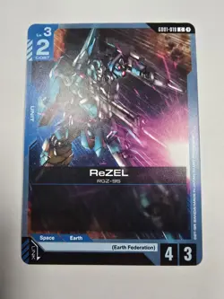 ReZEL (GD01-018) (NM) - Gundam Card Game - Newtype Rising (ENG) - Image 1