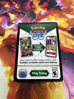 RANDOM UNUSED POKEMON TCG ONLINE CODE CARD Sent Via Messages - Image 1