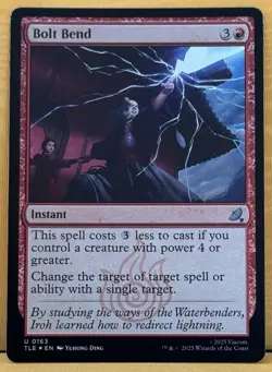 MTG Avatar: The Last Airbender Bolt Bend - Instant Foil Card U 163 - Image 1