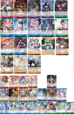 Nikke Nivel Arena COMPLETE R SET OF BT03/BT02 (38 CARDS) Korean - Image 1