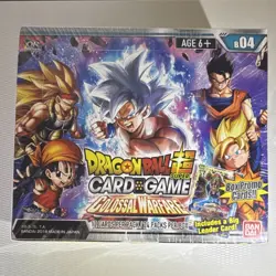 Bandai Dragon Ball Super Card Game Colossal Warfare Booster Box B04 2018 Sealed - Image 1