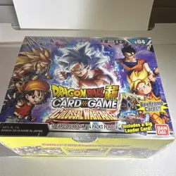 Bandai Dragon Ball Super Card Game Colossal Warfare Booster Box B04 2018 Sealed - Image 2