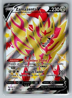 Zamazenta V (Shiny) - Promo SWSH: Sword & Shield Promo Cards SWSH293 NM - Image 1