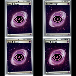 Pokemon TCG - Psychic Energy Cosmos Holo 4-Card Lot - Image 1