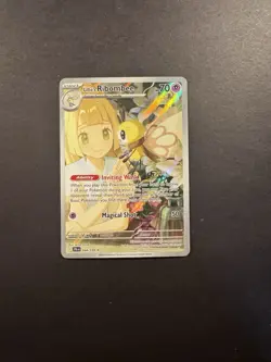 Lillie's Ribombee 164/159 Sv09: Journey Together Holo Pokemon TCG Card NM - Image 1