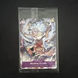 One Piece Card Game Monkey D Luffy P-041 Promo Sealed - Eng - Image 1
