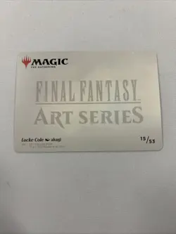 Locke Cole Art Card Art Series: Final Fantasy Regular - Image 2