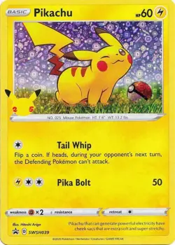 Pikachu - (General Mills) Promo Miscellaneous Cards & Products SWSH039 NM - Image 1
