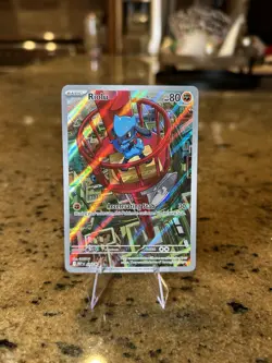 Pokemon TCG Riolu 10 Black Star Promo Card Near Mint Condition - Image 1