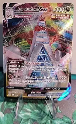Duraludon VMAX - 104/159 - Pokemon Crown Zenith Sword Shield Ultra Rare Card NM - Image 1
