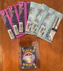 6 SEALED PACKS JPN POKEMON WITH SR CARD #77,NIGHT WANDERER SV6a,CYBER JUDGE SV5M - Image 2