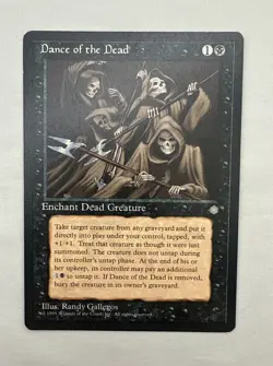 Dance of the Dead x1 MTG Ice Age 1x Magic Very Good Light Play VG LP - Image 1