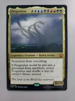 MTG Progenitus Foundations 0244 Regular Mythic - Image 1