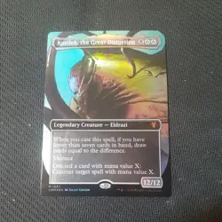 MTG Kozilek, the Great Distortion (Borderless Textured Foil Frame Break) [CMM] - Image 1