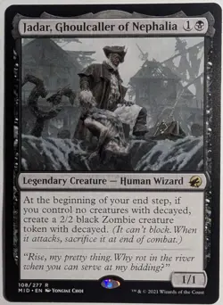 Jadar, Ghoulcaller of Nephalia x1 Innistrad: Midnight Hunt MTG LP/NM - Image 1