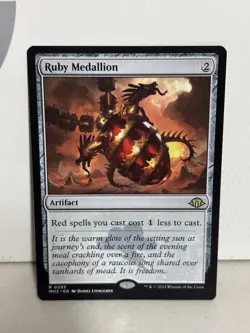 Ruby Medallion Modern Horizons 3 Regular - Image 1