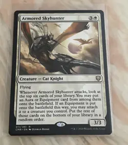 Armored Skyhunter - Near Mint, English - Commander Legends MTG Magic - Image 1