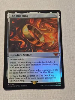 x 1 The One Ring - FOIL The Lord of the Rings: Tales of Middle-earth LP - Image 1