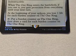 x 1 The One Ring - FOIL The Lord of the Rings: Tales of Middle-earth LP - Image 3