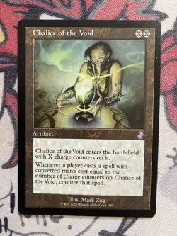 MTG Chalice of the Void Time Spiral Remastered Retro Frame 390 Regular Special - Image 1