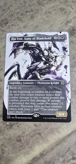 Ria Ivor, Bane of Bladehold (Showcase) Phyrexia: All Will Be One Regular MTG NM - Image 1