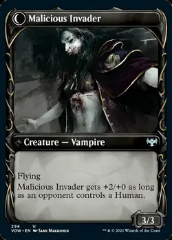 Showcase INNOCENT TRAVELER x4 mtg NM-M Innistrad: Crimson Vow 4 Unc - Image 2