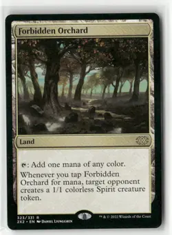 Magic The Gathering- Forbidden Orchard - Double Masters 2022 - Image 1