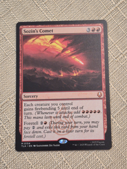 Sozin's Comet #154 M NEW MTG TLA - Image 1