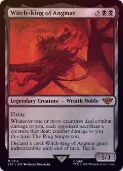 MTG The Lord of the Rings: Tales of Middle-Earth - Witch-king of Angmar (Foil) - Image 1